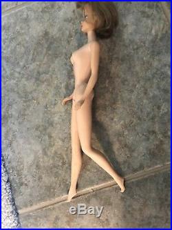 #1070 RARE- Vintage 1966 Barbie (bendable leg)- Made In Japan Stamped 1958