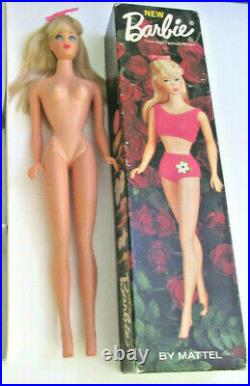 1190 vintage Standard Barbie Straight-leg doll (1967-1969) Blonde NUDE