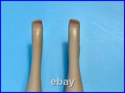 1961 Vintage White Ginger Bubble Cut Barbie Japan Beautiful Swimsuit Heels