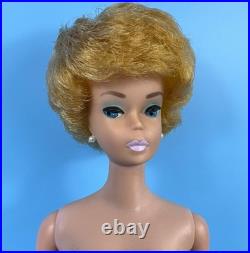 1961 Vintage White Ginger Bubble Cut Barbie Japan Beautiful Swimsuit Heels