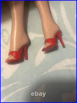 1962 Barbie Midge. With Red Swim Suit, Sunglasses, and Heels. Rare. Vintage 1962 Barbie Midge. With Red Swim Suit, Sunglasses, and Heels. Rare. Vintage