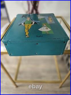 1962 Ken With Traveling Case and Accessories Barbie Doll Vintage Mattel 1960s 1962 Ken With Traveling Case and Accessories Barbie Doll Vintage Mattel 1960s