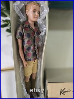 1962 Ken With Traveling Case and Accessories Barbie Doll Vintage Mattel 1960s 1962 Ken With Traveling Case and Accessories Barbie Doll Vintage Mattel 1960s
