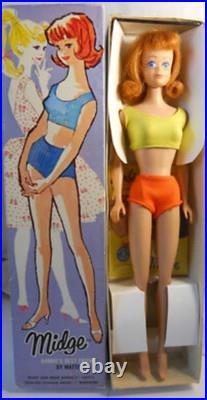 1962 MIDGE #860 TITIAN BARBIE JAPAN Great Condition withOrig Outfit! NO Box/Stand