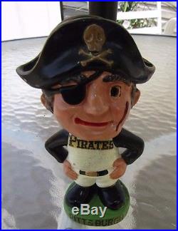 1962 Pittsburgh Pirates Very Rare Vintage Bobble Head Doll Japan