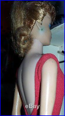1962 Ponytail Barbie Doll In Mint Box Japan 1960's Vintage Original
