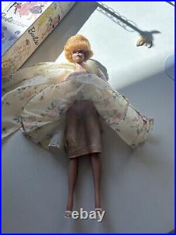 1962 Vintage Mattel Barbie No. 850 Blonde Bubble Cut withBox Japan