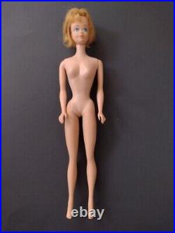 1963 #7 Ponytail Barbie & #11 Midge, with'62 Case & Clothes/Accessories, New Pics