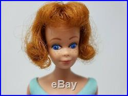1963 Titian Midge- Barbie Doll in Original Box-Stock #860 Rare Side Glance Eyes