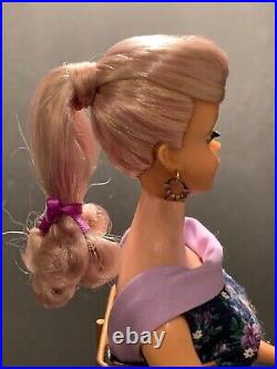 1964-1965 Vintage Barbie OOAK Platinum Blonde Swirl Ponytail Doll