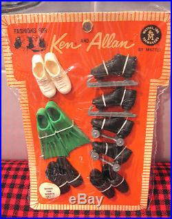 1964 Japan Vtg. Ken+allan Pakshoes For Sportsmint+complete6 Pairvery Rare
