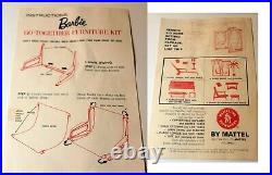 1964 MISS BARBIE DOLL, BOX, SWING, WIG, CAP, INSTRUCT's, SLEEPY EYED 3 Leg Bends
