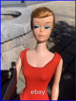 1964 Vintage Swirl Ponytail, Auburn Romance in Sunlight