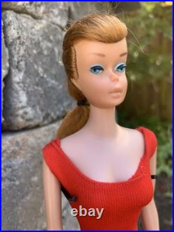 1964 Vintage Swirl Ponytail, Auburn Romance in Sunlight