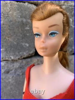 1964 Vintage Swirl Ponytail, Auburn Romance in Sunlight