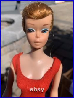 1964 Vintage Swirl Ponytail, Auburn Romance in Sunlight