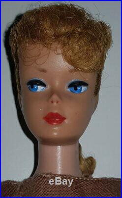 1964 asch-blonde Nr. 5 Ponytail Barbie, 1958 Japan, Vintage