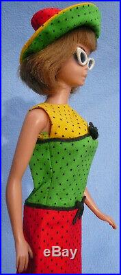 1965 Vintage Barbie American Girl, long hair, AG, Mattel, #1690 Studio Tour, Japan