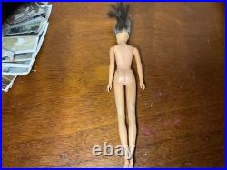 1966 Barbie from Japan with a bunch of 1960's & vintage cloths and storage box