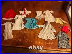 1966 Barbie from Japan with a bunch of 1960's & vintage cloths and storage box