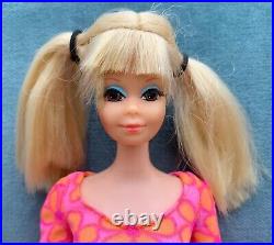 1966 P. J. Doll, Barbie's pal. Gorgeous Blonde! Twist'n Turn, Bendable, Japan