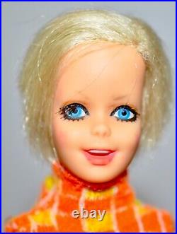 1966 Vintage Mattel Barbie TWIGGY Doll London's Top Model Twist N' Turn #1185