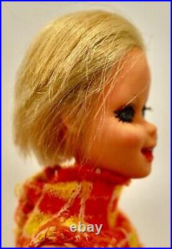 1966 Vintage Mattel Barbie TWIGGY Doll London's Top Model Twist N' Turn #1185