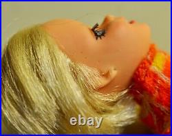 1966 Vintage Mattel Barbie TWIGGY Doll London's Top Model Twist N' Turn #1185