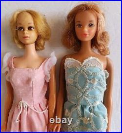 1966 vintage Mattel Twist N Turn Barbie Doll JAPAN LOT OF 2