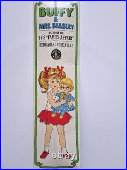 1968 Vintage Mattel Tutti Buffy Mrs Beasley Tagged in Box withOriginal Cello