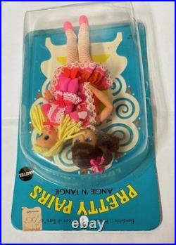 1969 Mattel Japan Pretty Pairs Angie'N Tangie Doll Set #1135 Tutti Friends