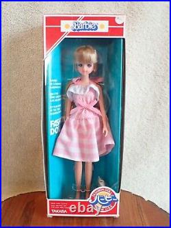 1980's Vintage Takara Japan Barbie Fashion Doll NIB Rare