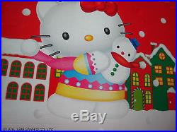 1999 Sanrio VTG Japan Auth hello kitty CHRISTMAS light 21 music doll figures BIG