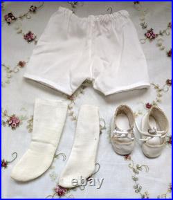 19 Antique Japanese Morimura Bros Boy Doll Bisque Head BJ-Body & Clothes c1915