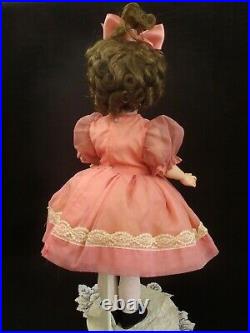 20 tall c1920 Morimura Dolly face bisque head doll in Vintage dress