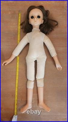 23 vintage vinyl My Sekiguchi Big Eye girl doll Japan -HTF