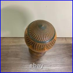 3F Large Kokeshi Modern Vintage Wood Figure