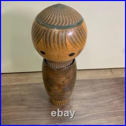 3F Large Kokeshi Modern Vintage Wood Figure