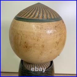 3F Large Kokeshi Modern Vintage Wood Figure