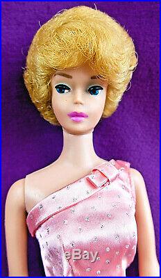 3 Vintage Barbie Bubblecut Lot White Ginger Fudge Brunette Titian Redhead BIN