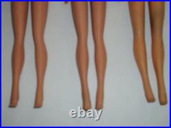 3 Vintage Barbie Dolls Bubble Cut Fashion Queen Twist Turn Doll Figure Lot