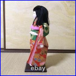 45cm (17.71) Ichimatsu Dolls Japanese Kimono Kids Doll Antiques Vintage R7321