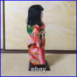 45cm (17.71) Ichimatsu Dolls Japanese Kimono Kids Doll Antiques Vintage R7321