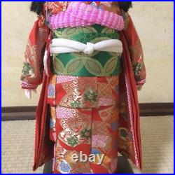 45cm (17.71) Ichimatsu Dolls Japanese Kimono Kids Doll Antiques Vintage R7321