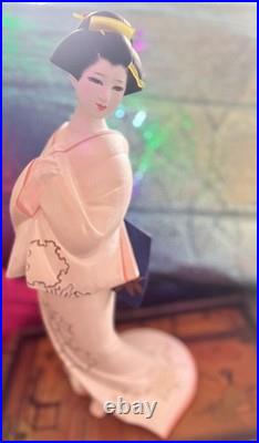 4 Different Japanese Vintage Hakata Dolls Large Kimono Dance Girl 16.9inch