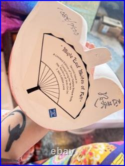 4 Different Japanese Vintage Hakata Dolls Large Kimono Dance Girl 16.9inch