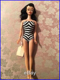#4 Vintage Brunette Ponytail Barbie