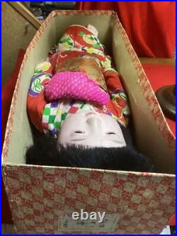 50cm (19.68) Ichimatsu Dolls Japanese Kimono Kids Doll Antiques Vintage G0625