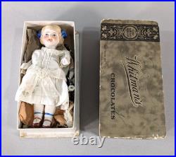 5.5 Antique Japanese All Bisque Doll Trunk Set 7 Outfits Made in Japan Vintage