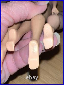 6 Vintage 1960s Mattel Midge Barbie Fashion Doll Lot- Freckles- Japan- Nude TLC